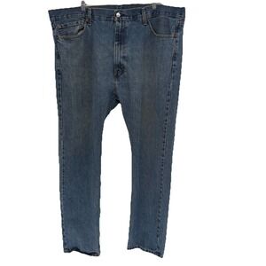 Levis 505 Regular Fit Straight‎ Fit Blue Jeans Sz 42 x 32